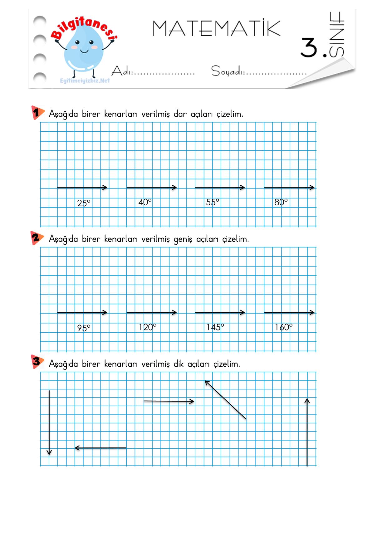3. Sınıf Açılar Etkinliği-4