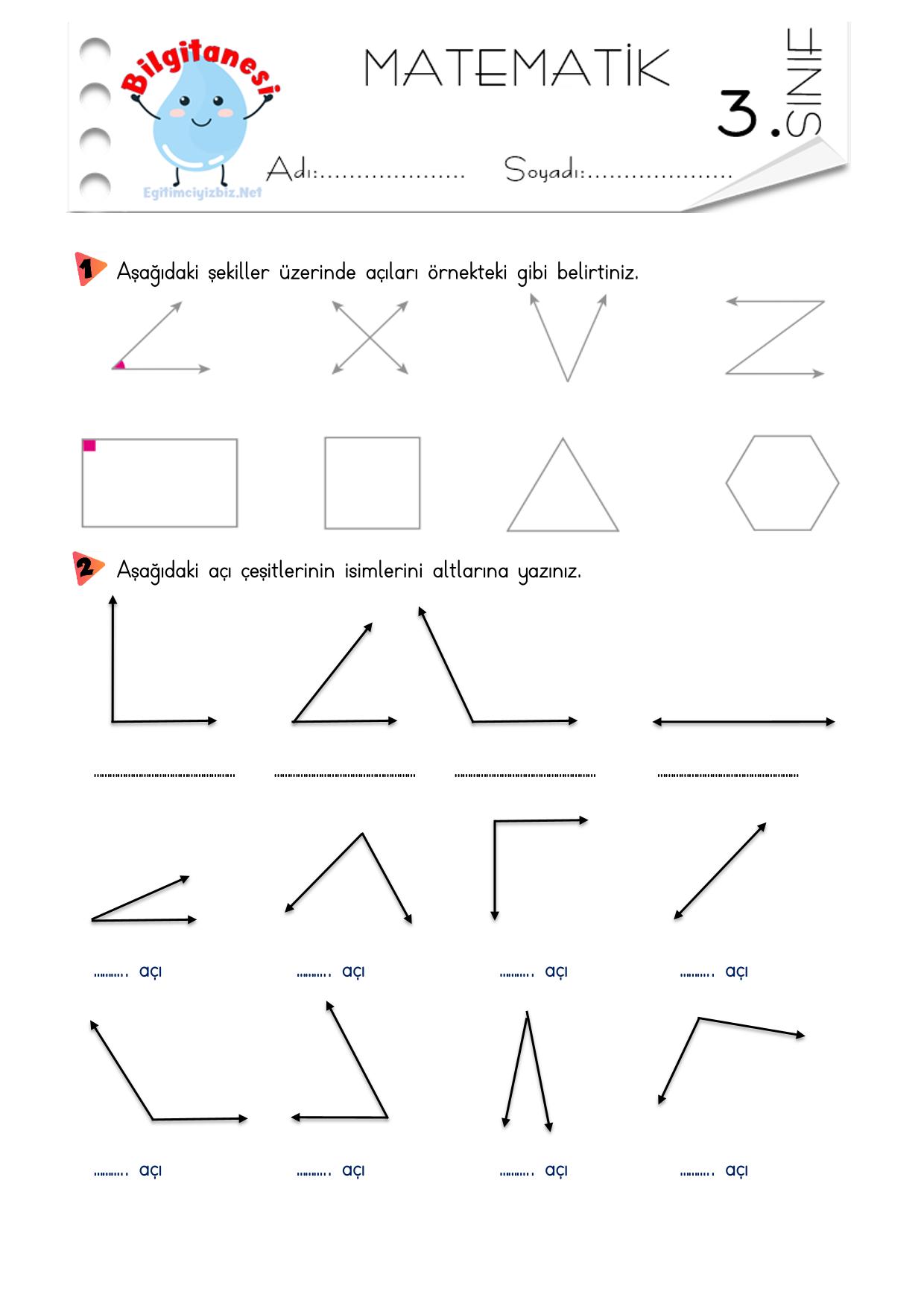 3. Sınıf Açılar Etkinliği-1