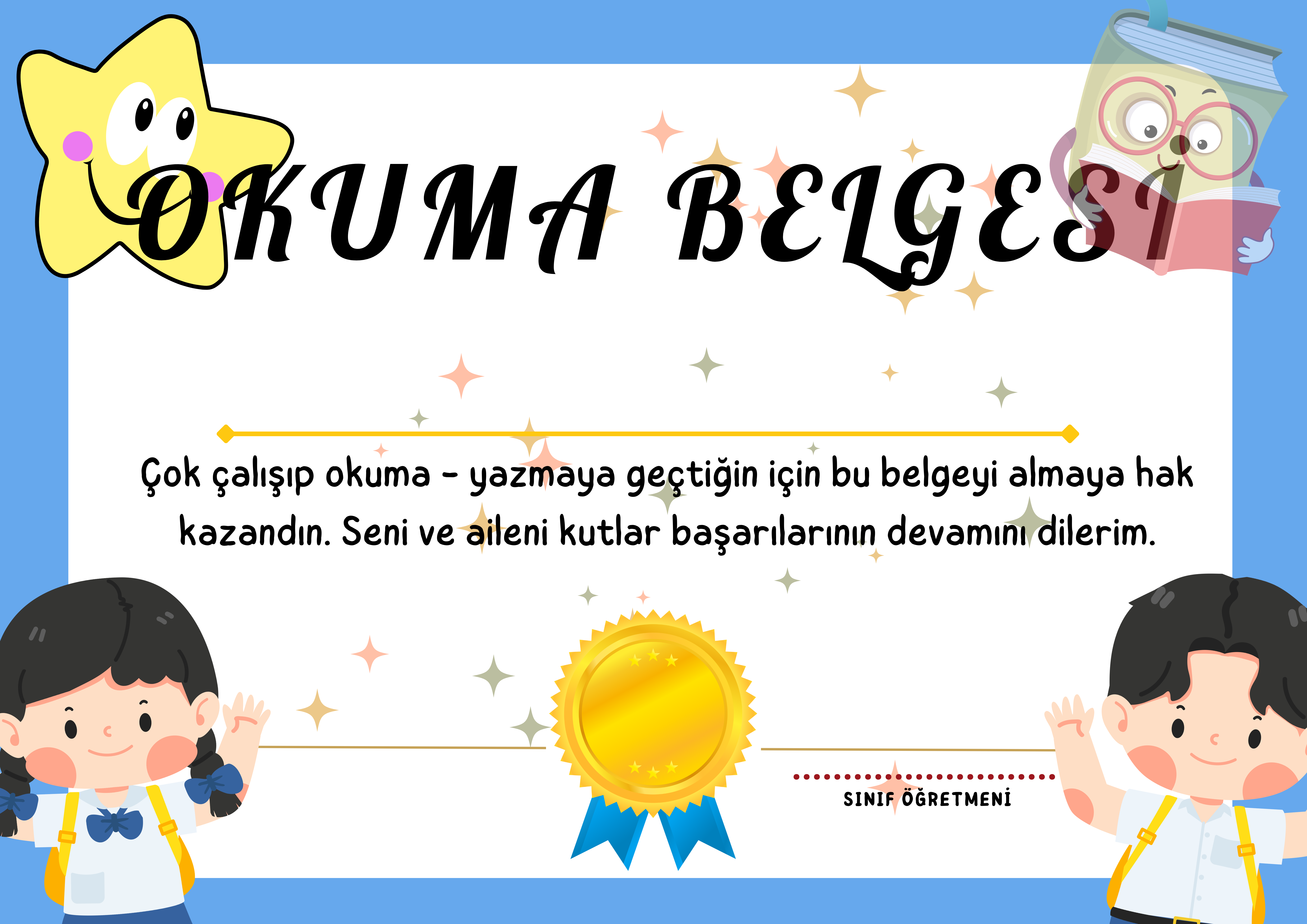 Okuma Yazma Belgesi