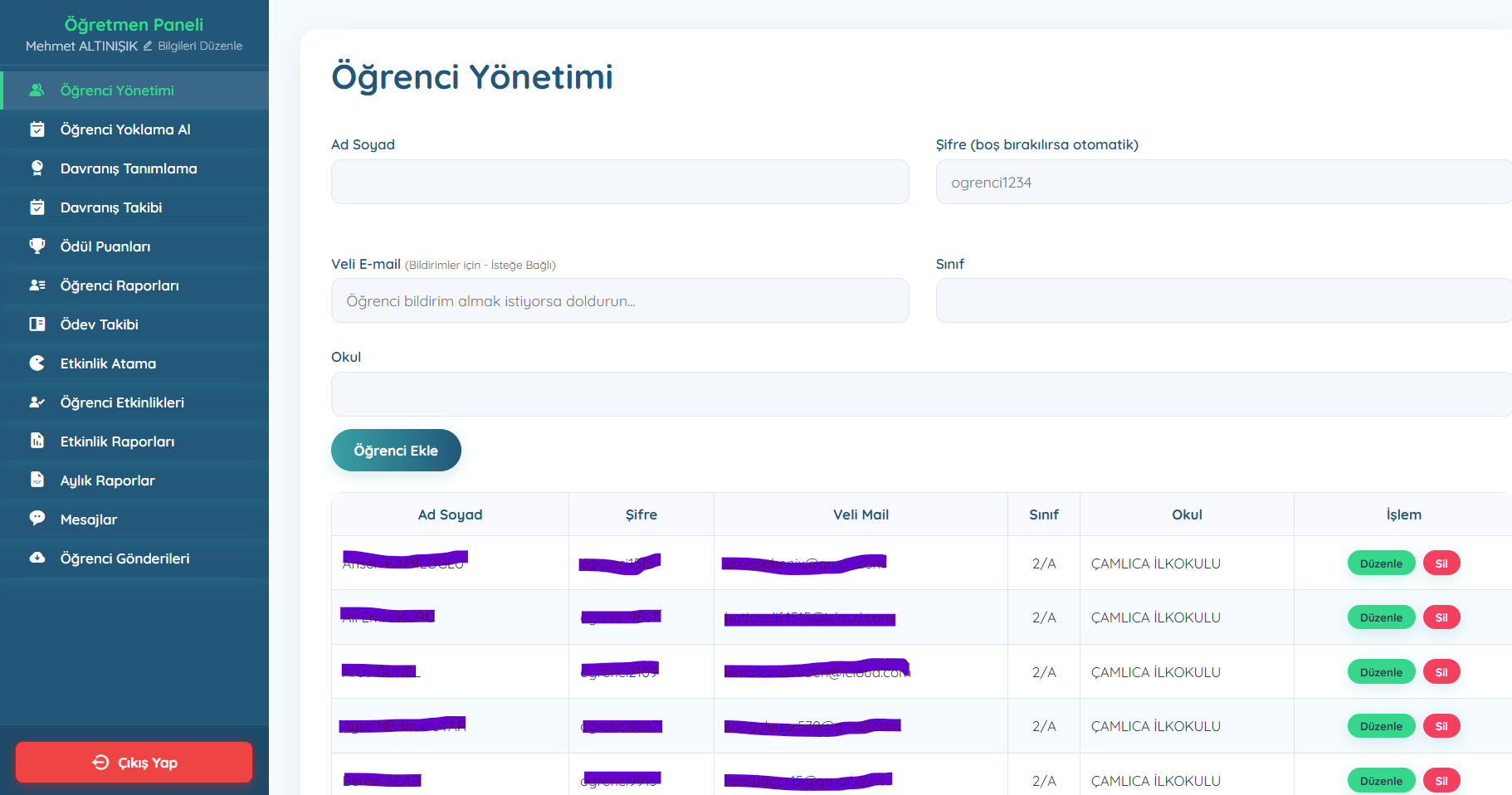 Sistem Görüntüsü 1