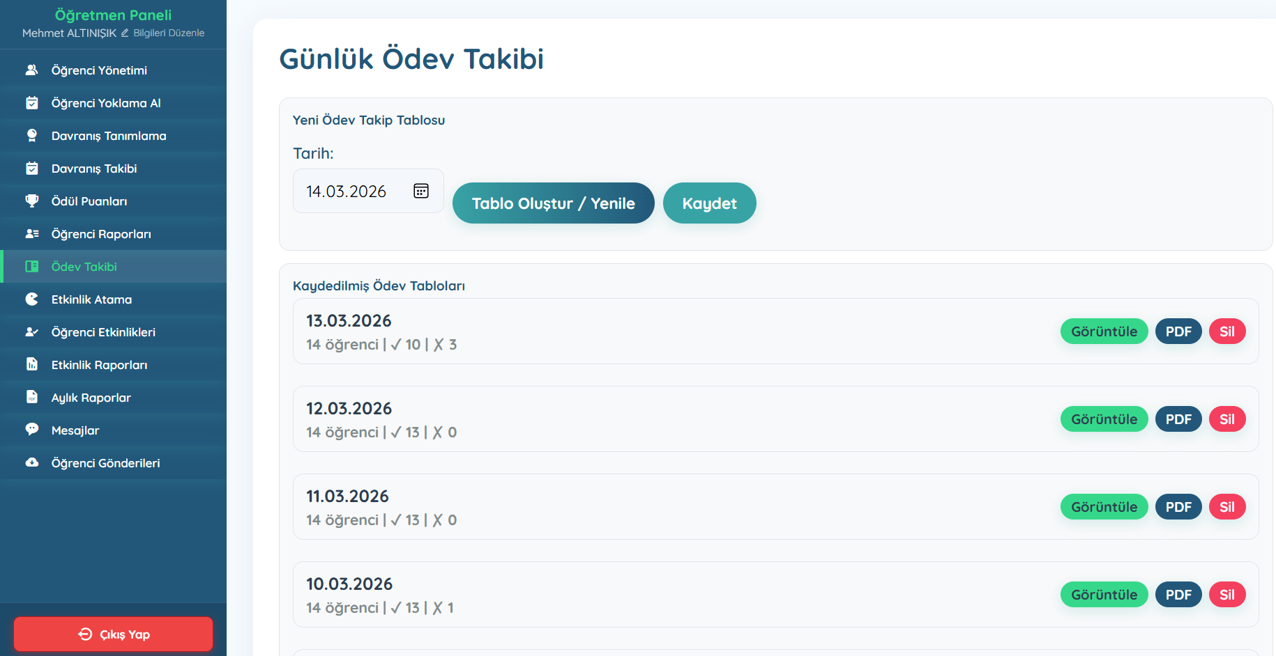 Sistem Görüntüsü 7