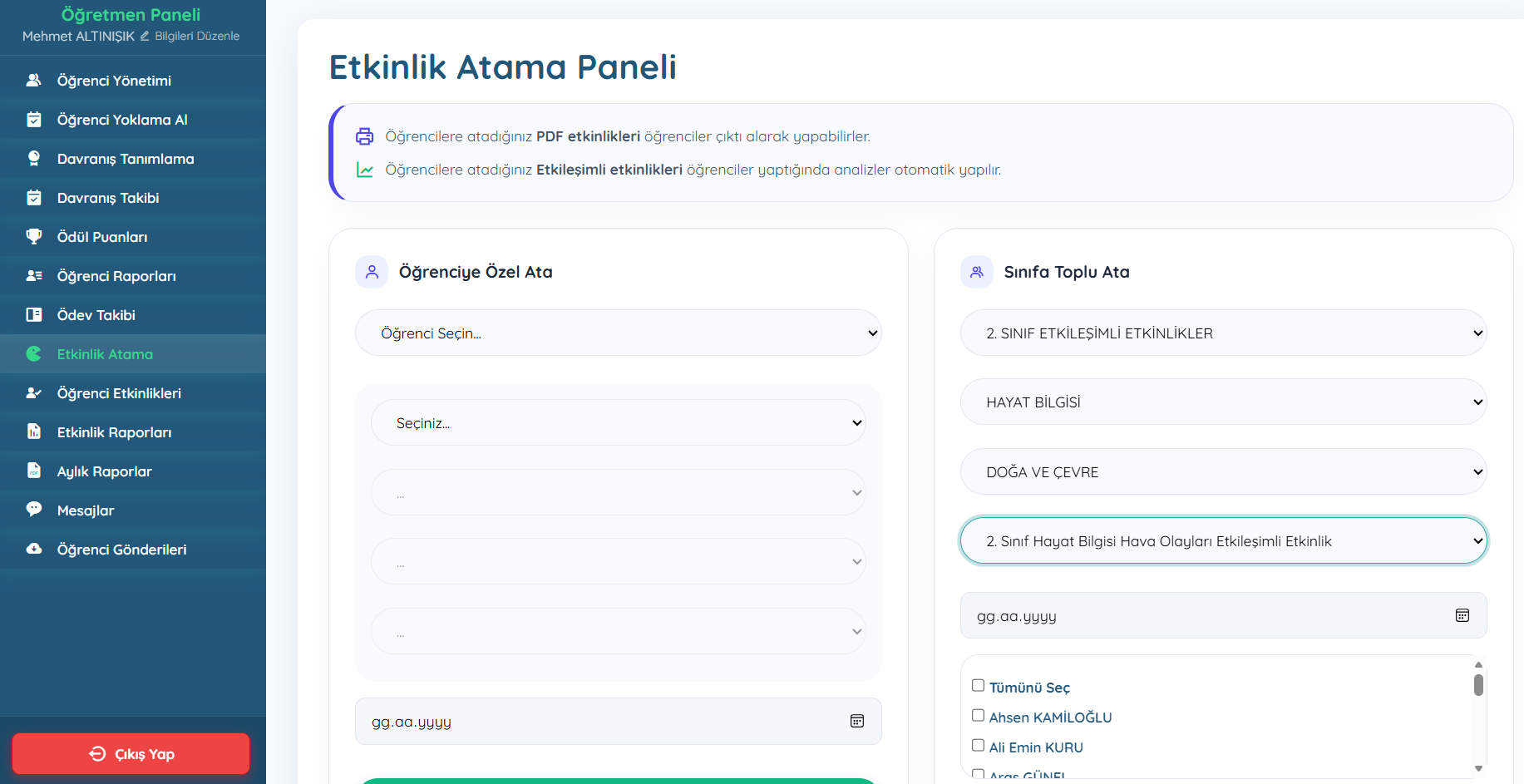 Sistem Görüntüsü 8